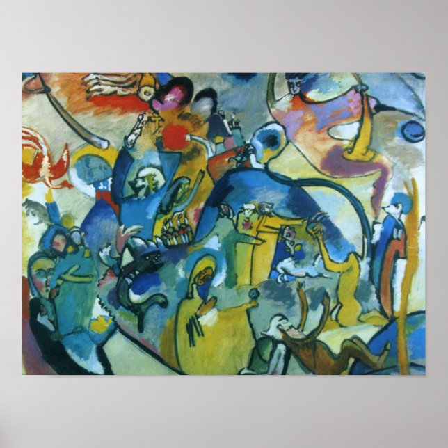 Wassily Kandinsky - Alla Saints Day II Poster (Framsidan)