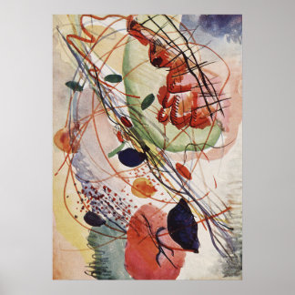 Wassily Kandinsky Aquarelle Print Abstrakt Paiting Poster