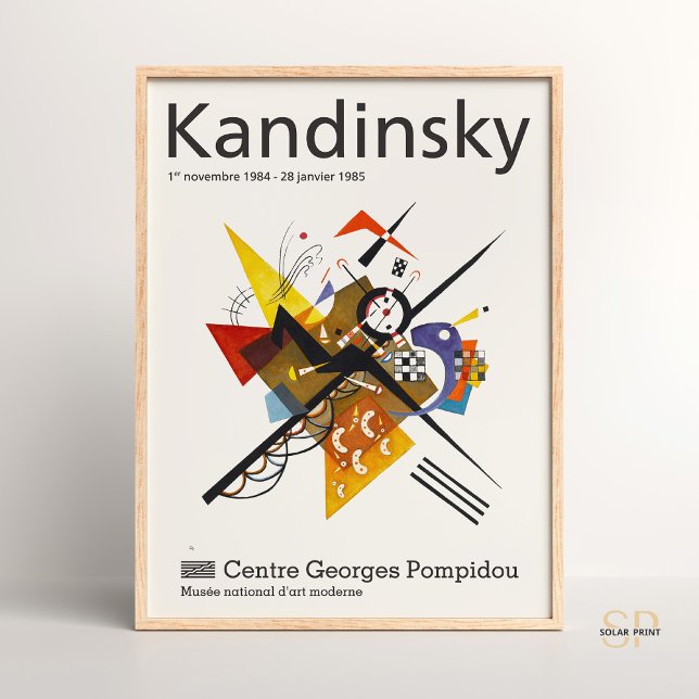 Wassily Kandinsky Bauhaus Small Worlds Abstrakt Poster (Skapare uppladdad)