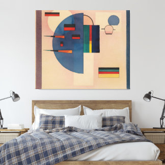 Wassily Kandinsky - Beruhigt Lugnad Canvastryck