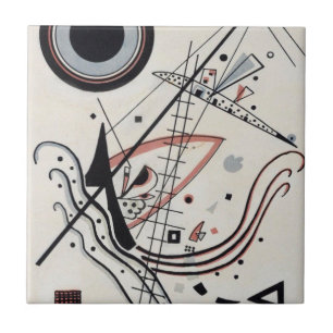 Wassily Kandinsky - Blue Kakelplatta