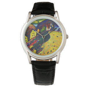 Wassily Kandinsky. Bostäder i Murnau. Uttryck Armbandsur