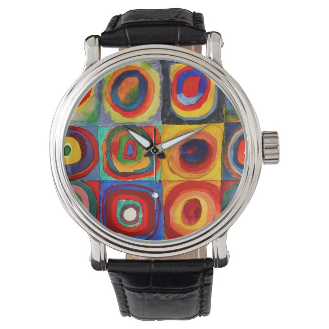 Wassily Kandinsky circles Armbandsur (Framsida)