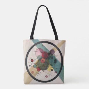 Wassily Kandinsky Circles i en cirkel Tygkasse