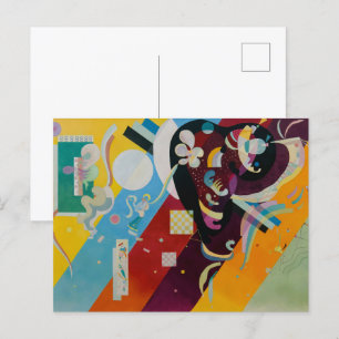 Wassily Kandinsky Composition 9 Abstrakt Painting Vykort