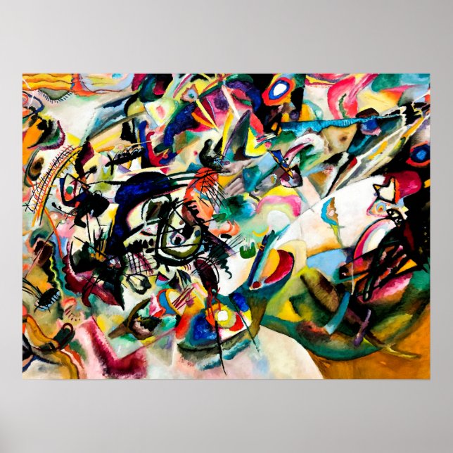 Wassily Kandinsky: Composition VII Poster (Framsidan)