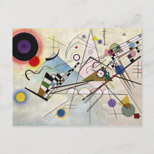 WASSILY KANDINSKY - Composition VIII 1923 Vykort
