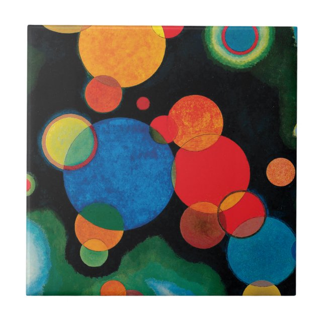 Wassily Kandinsky Deepzed Impulse Kakelplatta (Framsidan)