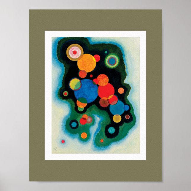 Wassily Kandinsky Deepzed Impulse Poster (Framsidan)