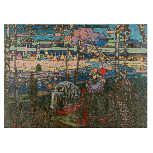 Wassily Kandinsky Det ridande paret Rysk konst (Framsidan)