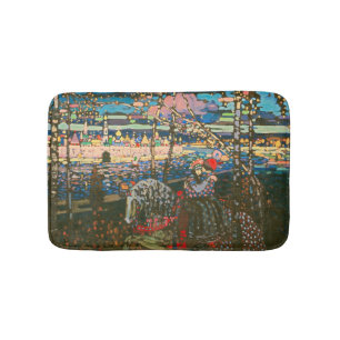 Wassily Kandinsky Det ridande paret Rysk konst Badrumsmatta