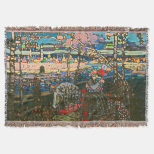Wassily Kandinsky Det ridande paret Rysk konst Filt