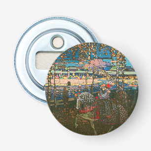 Wassily Kandinsky Det ridande paret Rysk konst Flasköppnare