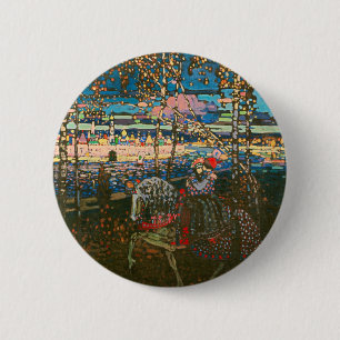 Wassily Kandinsky Det ridande paret Rysk konst Knapp