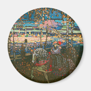 Wassily Kandinsky Det ridande paret Rysk konst Magnet