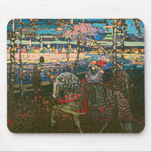 Wassily Kandinsky Det ridande paret Rysk konst Musmatta