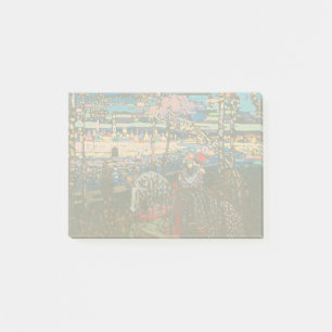 Wassily Kandinsky Det ridande paret Rysk konst Post-it Block