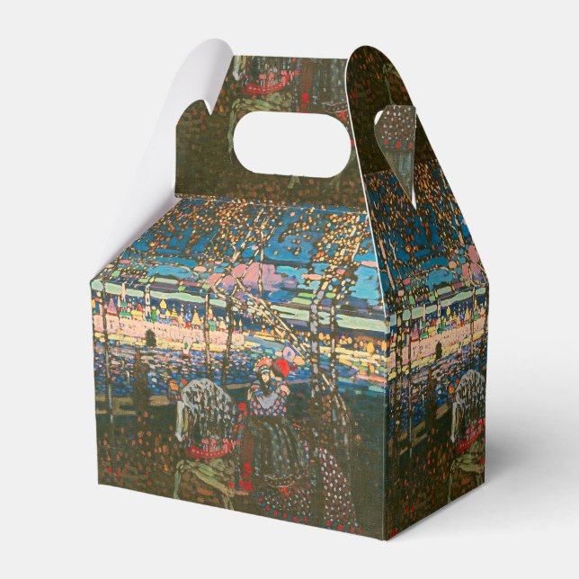 Wassily Kandinsky Det ridande paret Rysk konst Presentaskar (Framsidan Sidan)