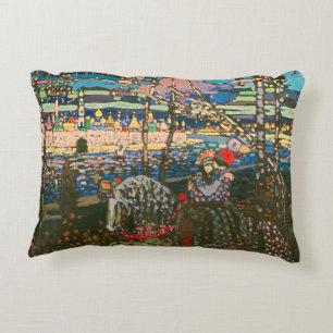 Wassily Kandinsky Det ridande paret Rysk konst Prydnadskudde