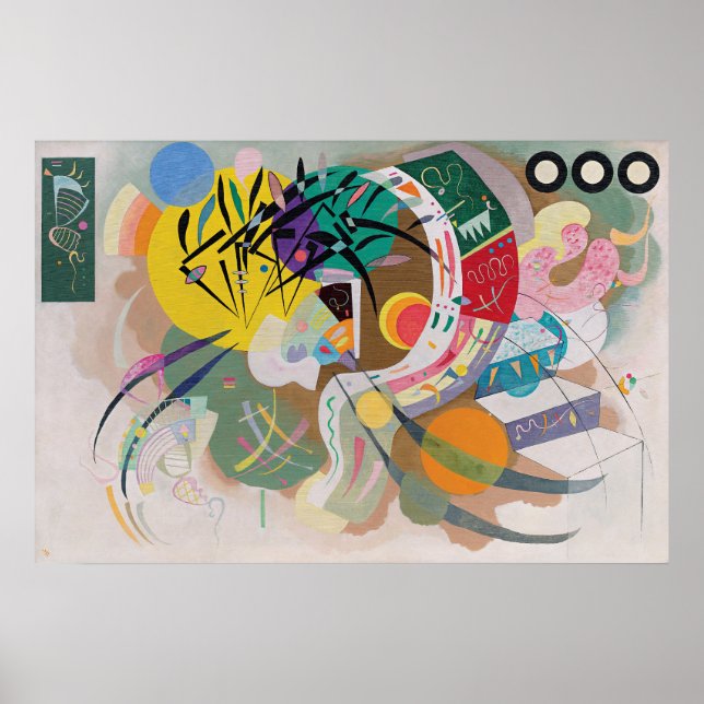 WASSILY KANDINSKY - Dominant-kurva Poster (Framsidan)