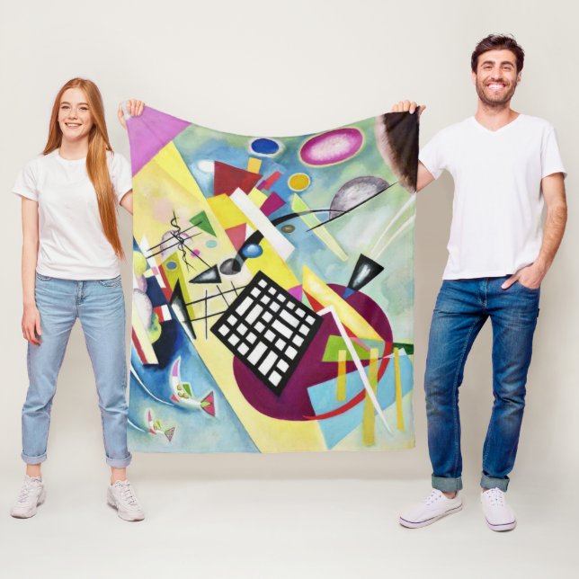 Wassily Kandinsky Fleecefilt (På plats)