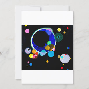 Wassily Kandinsky - flera kretsar Inbjudningar