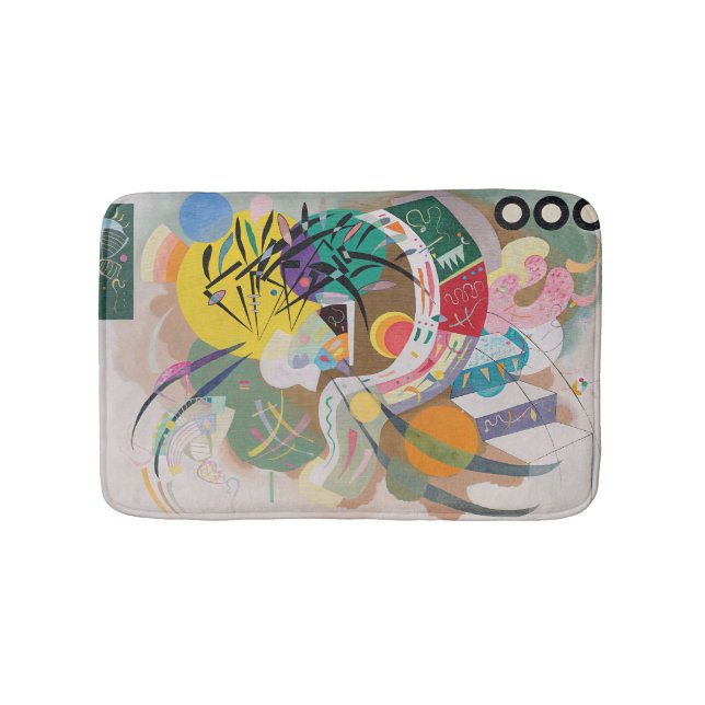 WASSILY KANDINSKY - Framträdande bukta Badrumsmatta (Framsidan)