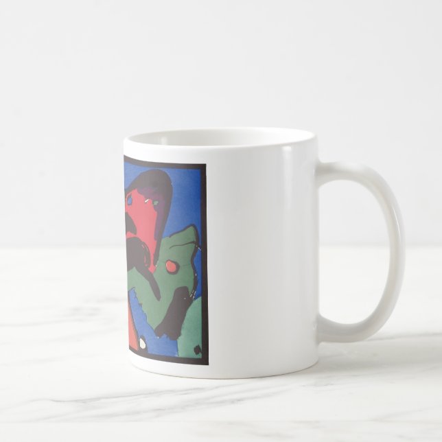 Wassily Kandinsky Franz Marc Blue Rider Painting Kaffemugg (Höger)