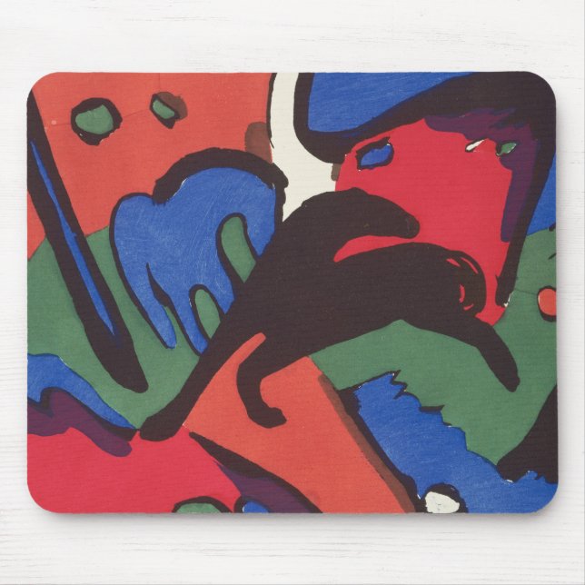 Wassily Kandinsky Franz Marc Blue Rider Painting Musmatta (Framsidan)