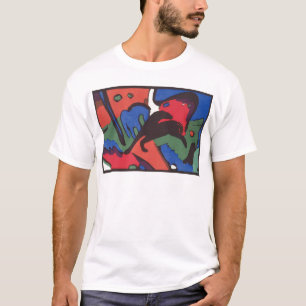 Wassily Kandinsky Franz Marc Blue Rider Painting T Shirt