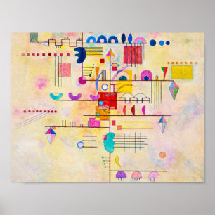 Wassily Kandinsky - graciös Ascent Poster