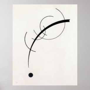 Wassily Kandinsky   Gratis kurva till punkten - 19 Poster