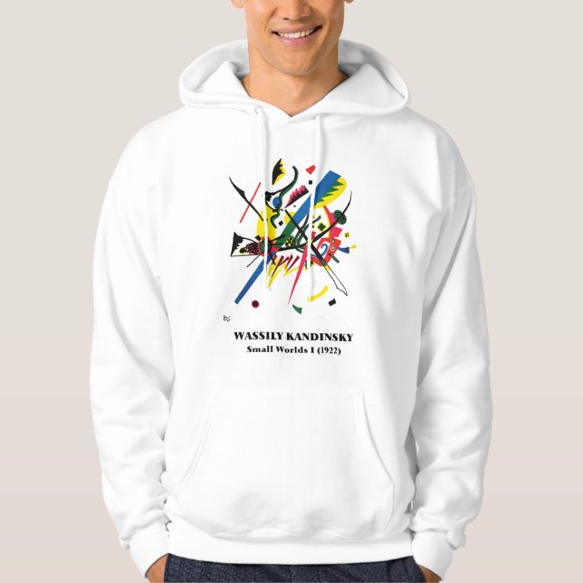 Wassily Kandinsky Hooded Sweatshirt (Framsida)