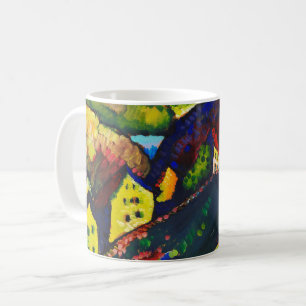 Wassily Kandinsky Houses i Murnau. Uttryck Kaffemugg