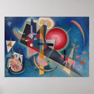 WASSILY KANDINSKY - I blått Poster
