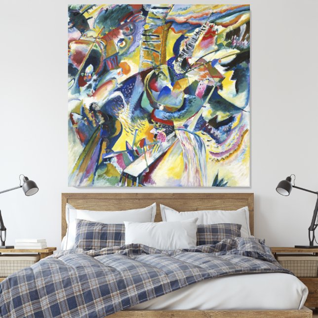 Wassily Kandinsky - Impression Canvastryck (Insitu (sovrum))