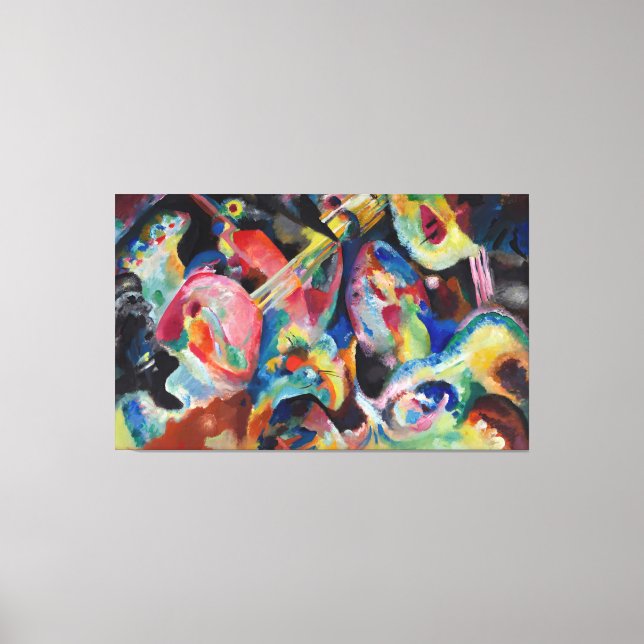 Wassily Kandinsky - Impression Canvastryck (Framsida)