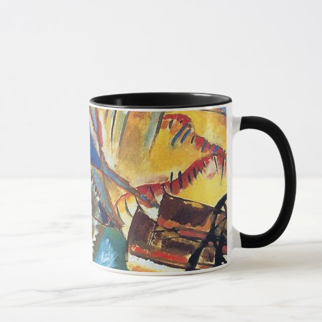 Wassily Kandinsky - Improvisation 30 (Kanoner) Mugg (Höger)