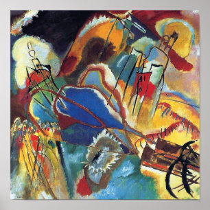 Wassily Kandinsky - Improvisation 30 (Kanoner) Poster