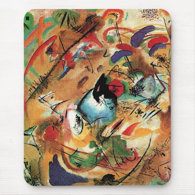 Wassily Kandinsky - Improvisation, Drömsk, Musmatta (Framsidan)