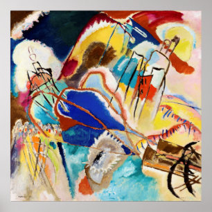 Wassily Kandinsky improvisation nr 30-1913 Poster