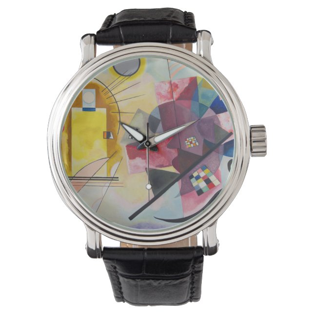 WASSILY KANDINSKY - Jaune Rouge Bleu Armbandsur (Framsida)