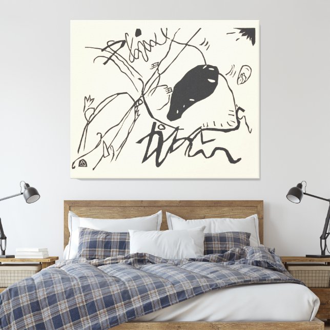Wassily Kandinsky - Klänge  Canvastryck (Insitu (sovrum))