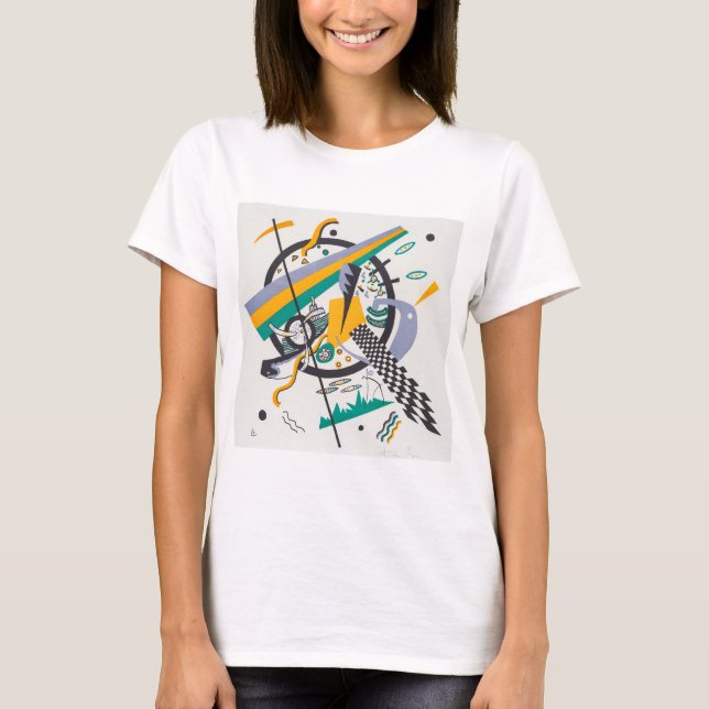 Wassily Kandinsky Kleine Welten IV T Shirt (Framsida)