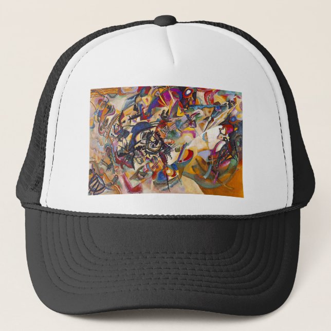 Wassily Kandinsky - Komposition 7 Abstrakt Konst Truckerkeps (Framsida)