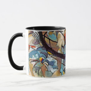 Wassily Kandinsky - Komposition Fem Abstrakt Konst Mugg