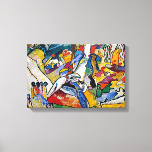 Wassily Kandinsky - Komposition II Abstrakt Konst Canvastryck