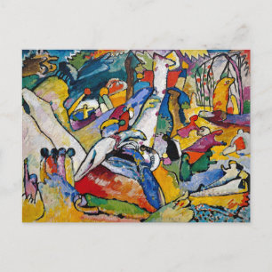 Wassily Kandinsky - Komposition II Abstrakt Konst Vykort