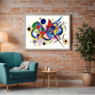 Wassily Kandinsky like Art Art Poster