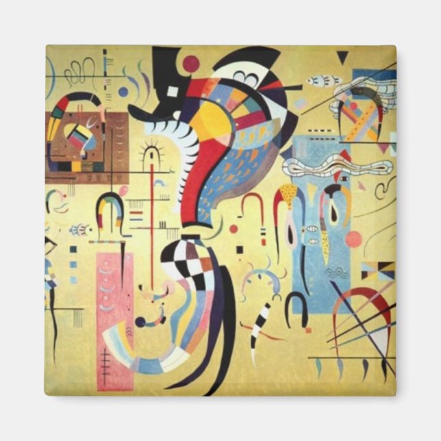 Wassily Kandinsky Magnet (Framsidan)